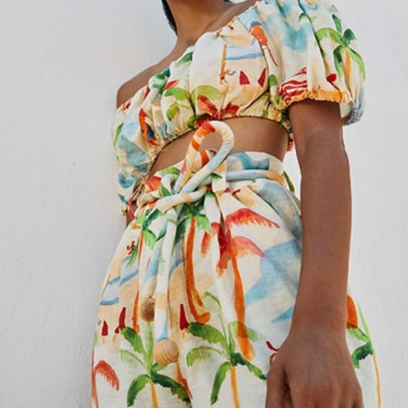 FARM RIO Copacabana Top and Shorts set (Small) - Picture 9 of 12